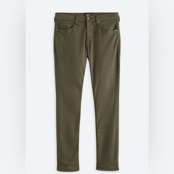 Paige Federal Modern Slim Fit Jean 32 Vintage Stone Olive Green Cut#51217